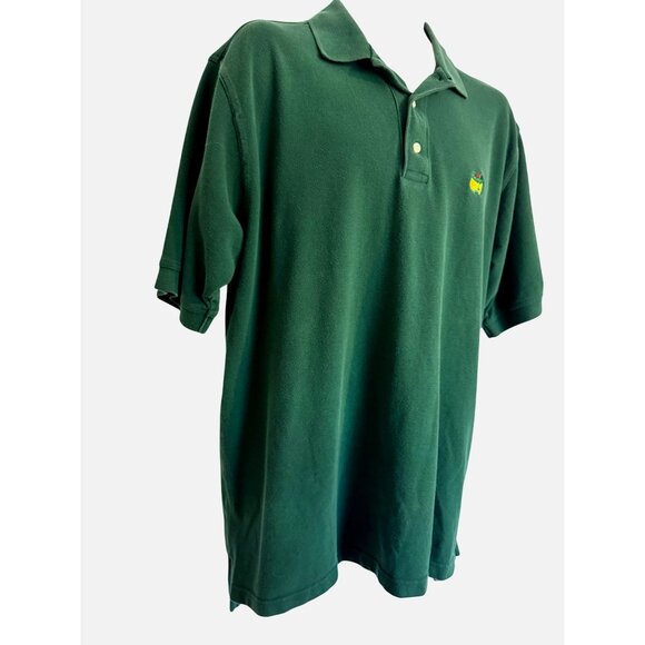 Augusta National Golf Shop Size Large Slazenger Green Masters Polo - Picture 7 of 7